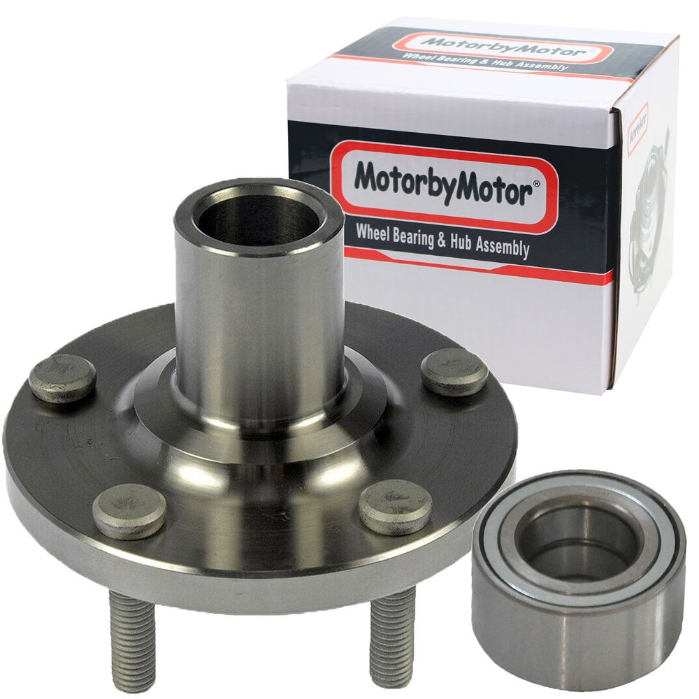 MotorbyMotor Fit Lexus RX350 RX450H 2010-2015, Toyota Highlander 2008-2013 Wheel Hub & Bearing Assembly w/5 Lugs, Hub Bearing, 930-400, 510100