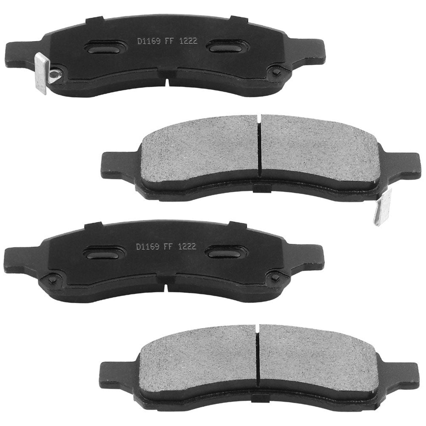 Chevrolet Colorado 2009-2012 Front Ceramic Brake Pads