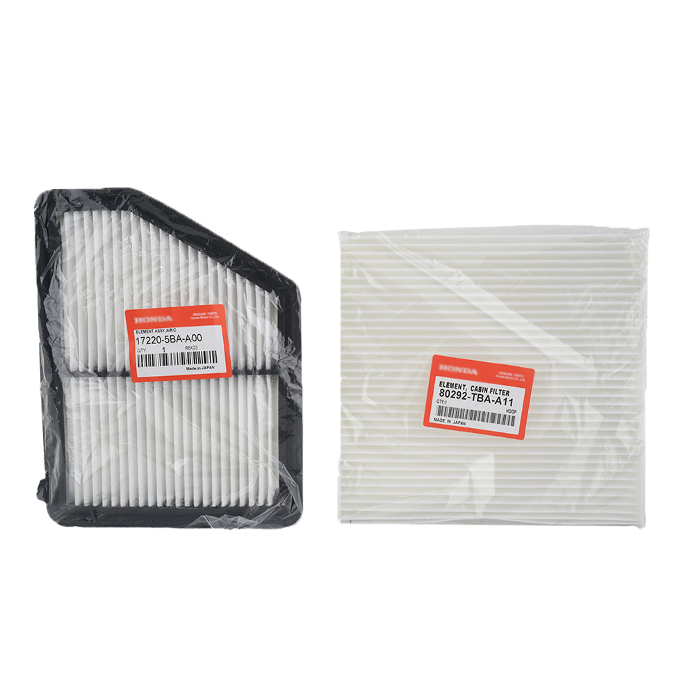 New Genuine Honda 2016 - 2021 CIVIC 2.0 Engine Air Filter Cabin Filter Set