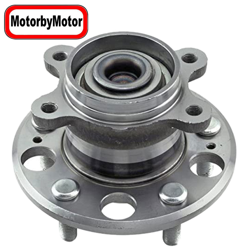 MotorbyMotor 512410 Rear Wheel Bearing & Hub Assembly Fits for Hyundai Elantra 2008 2009 2010 Wheel Hub w/5 Lugs