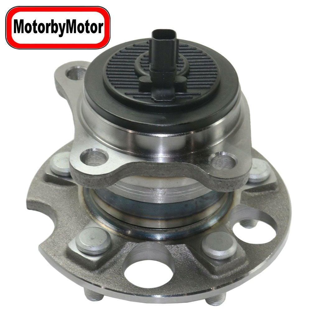 MotorbyMotor 512421 Rear Left Side Wheel Bearing & Hub Assembly Fits for 2009-2016 Toyota Venza Wheel Hub w/5 Lugs (2WD, FWD)-Driver Side