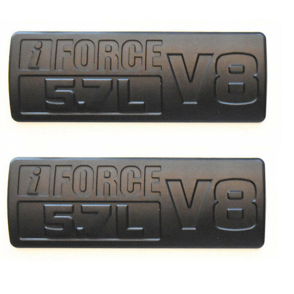 Toyota Tundra Emblem Kit - Tundra Iforce5.7 V8 SR5 Matte