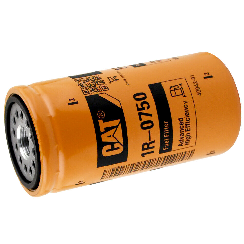 Caterpillar 1R0750 Fuel Filter Advanced Efficiency OEM 2 Packs