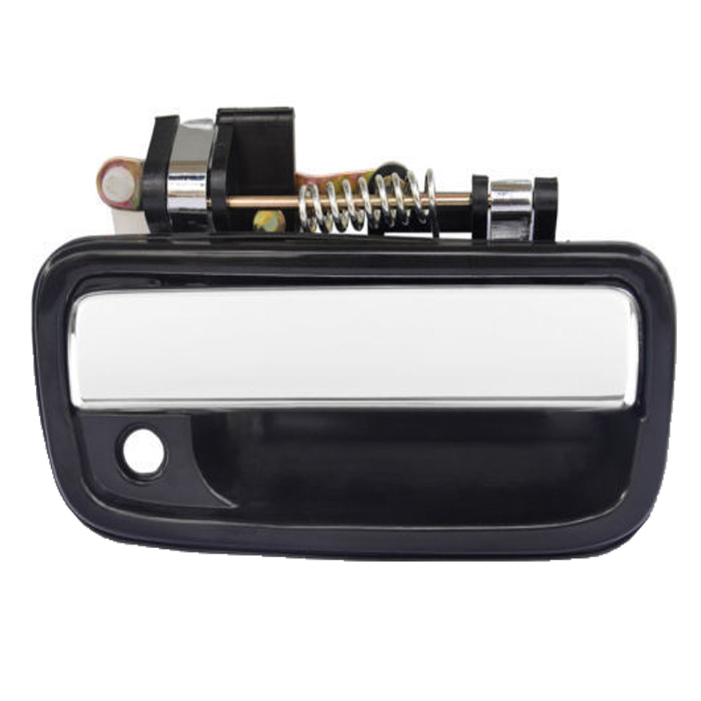 2 Pack Front Outside Door Handle for 1995-2004 Tacoma Exterior Chrome Left Right Door Handle Outer Side