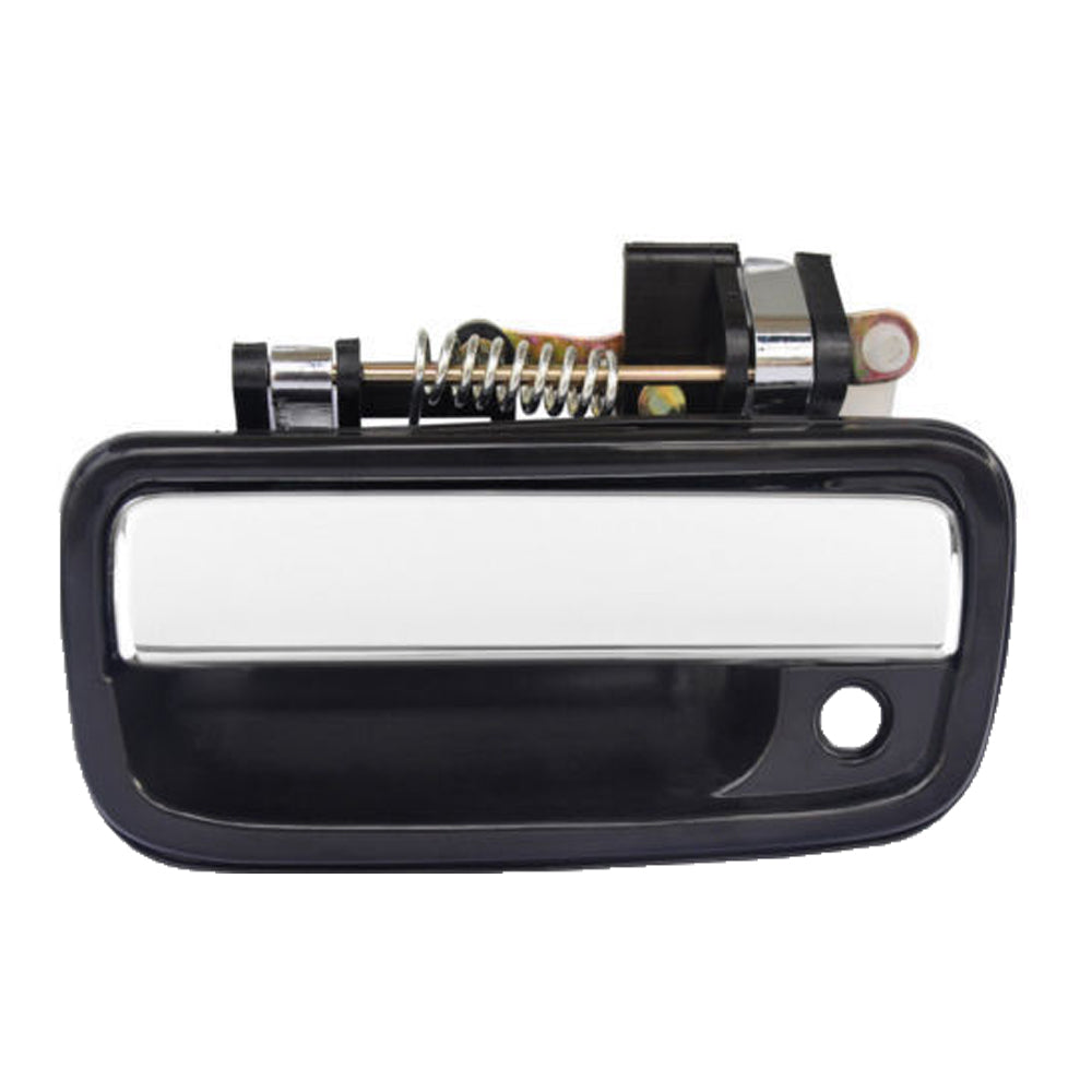 2 Pack Front Outside Door Handle for 1995-2004 Tacoma Exterior Chrome Left Right Door Handle Outer Side