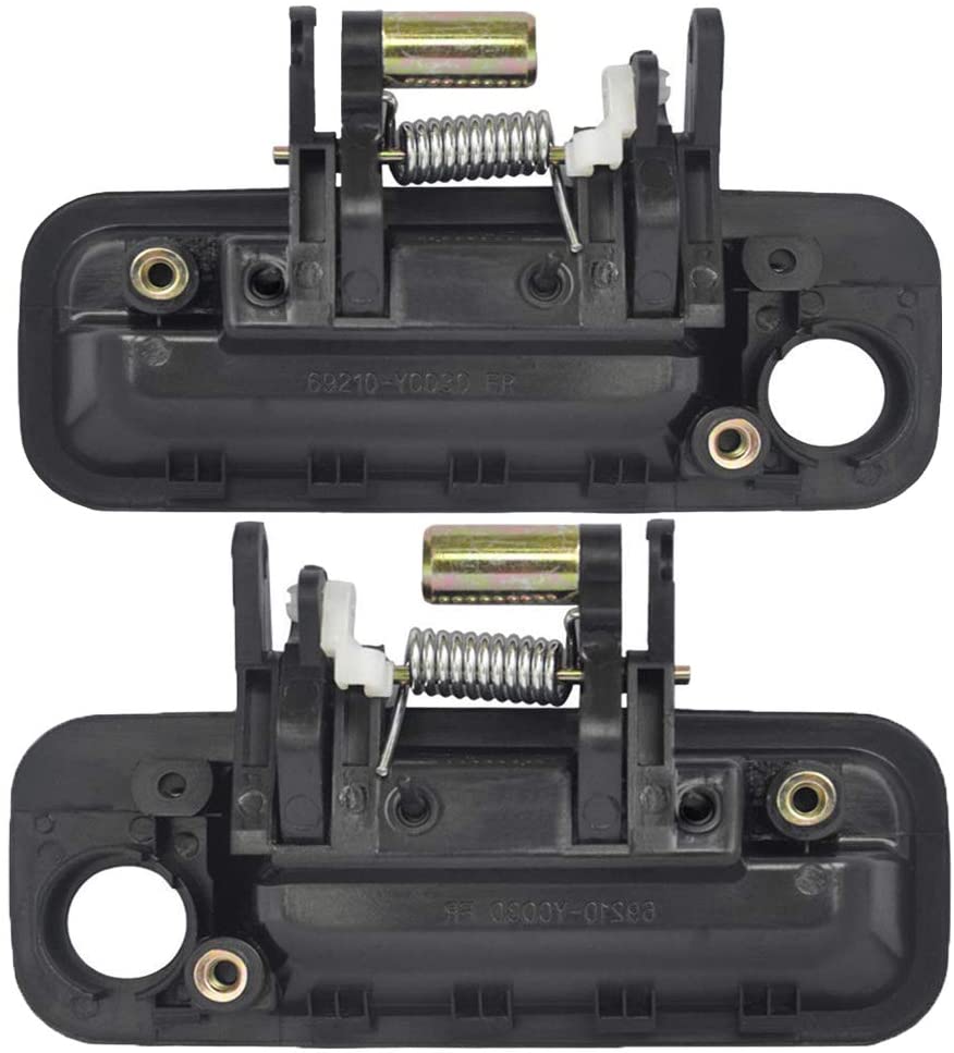 4pcs Exterior + 4pcs Interior Door Handles Fit 1997 1998 1999 2000 2001 Toyota Camry Front/Rear Driver and Passenger Side Door Handle, Replace 69220-AA010 (Inside and OutSide Car Door Handle)