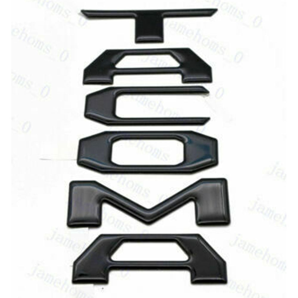 Toyota Tacoma Emblem Kit - Tacoma SR5 4X4 V6 LIMITED Door &
