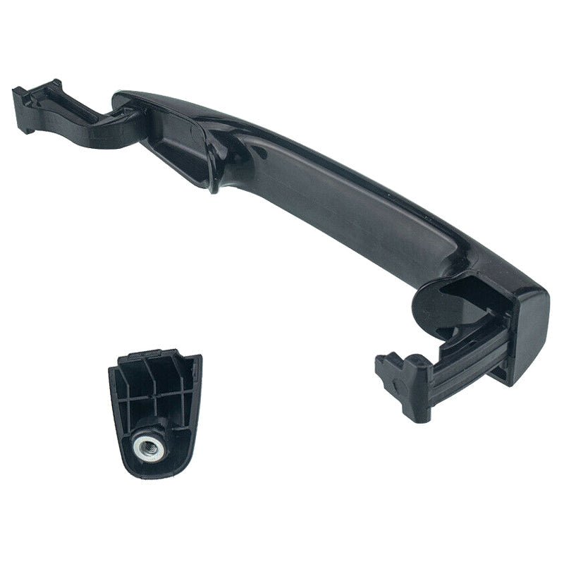 Black Exterior Outside Door Handle Rear For 2004 - 2010 Toyota