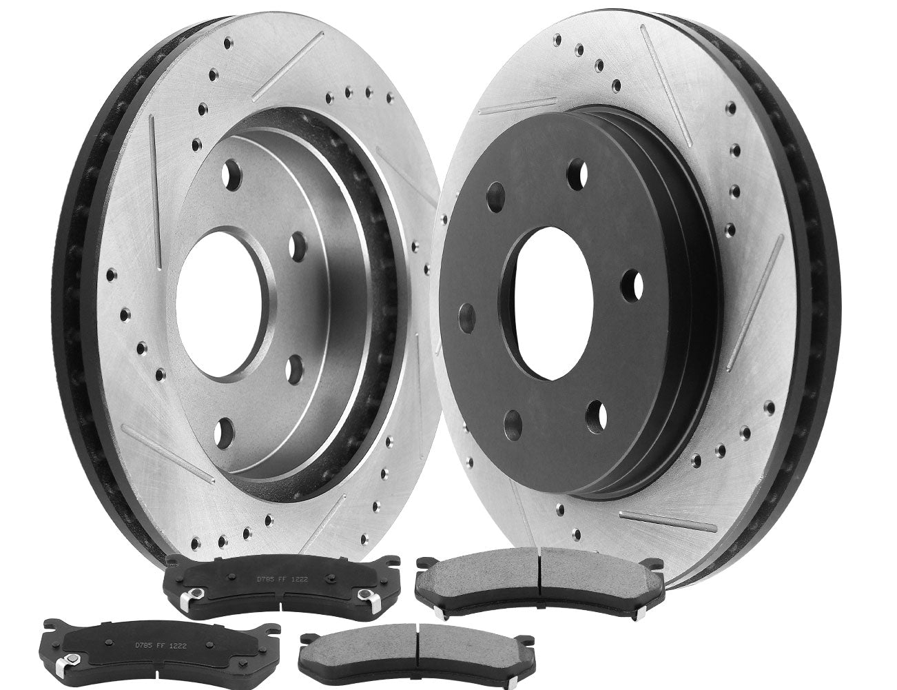ESCALADE 専用 Cadillac Escalade Brake Rotor Kits 1999–2008 – Front BRF12066040BK