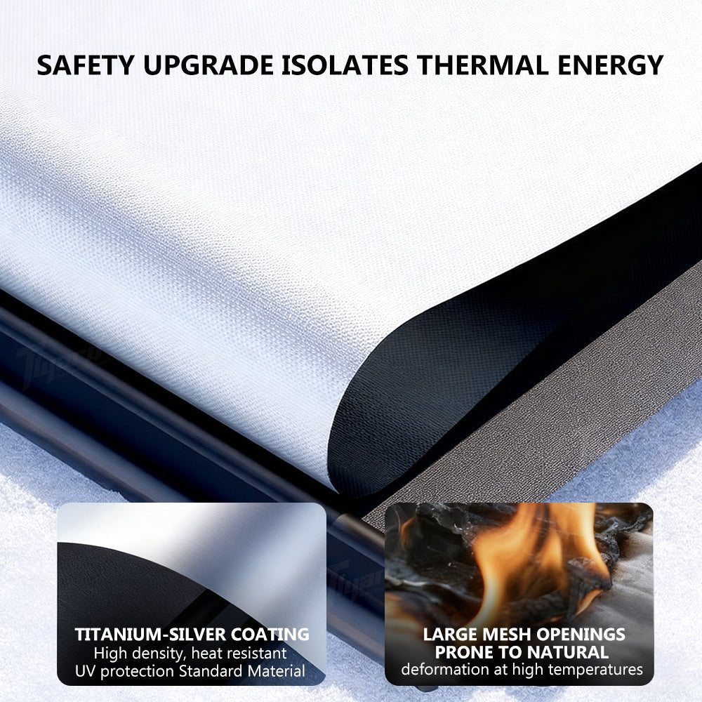 Electric Windshield Sunshade for Model Y/Y Juniper & Model 3/3 Highland Auto - Retractable One - Touch Control Smart Sunshade | Tlyard