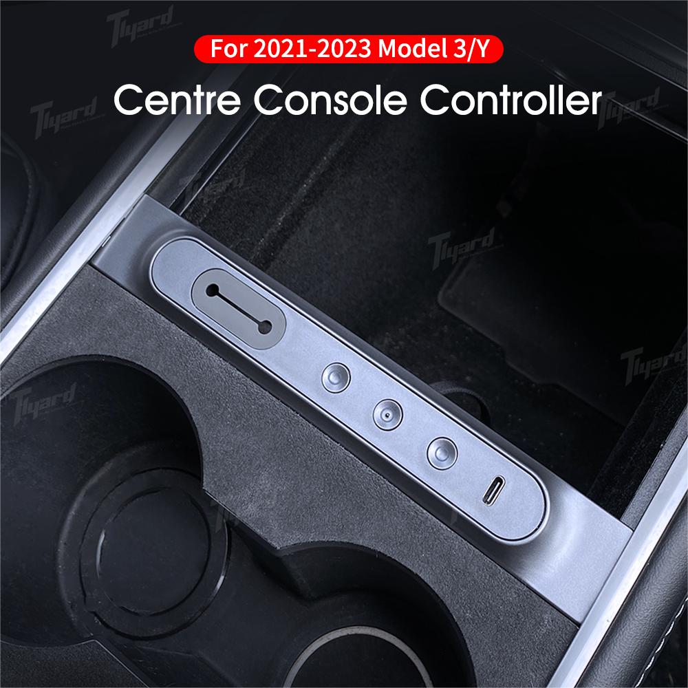 Model 3 & Y Center Console Multi - function Control Button USB Docking Station