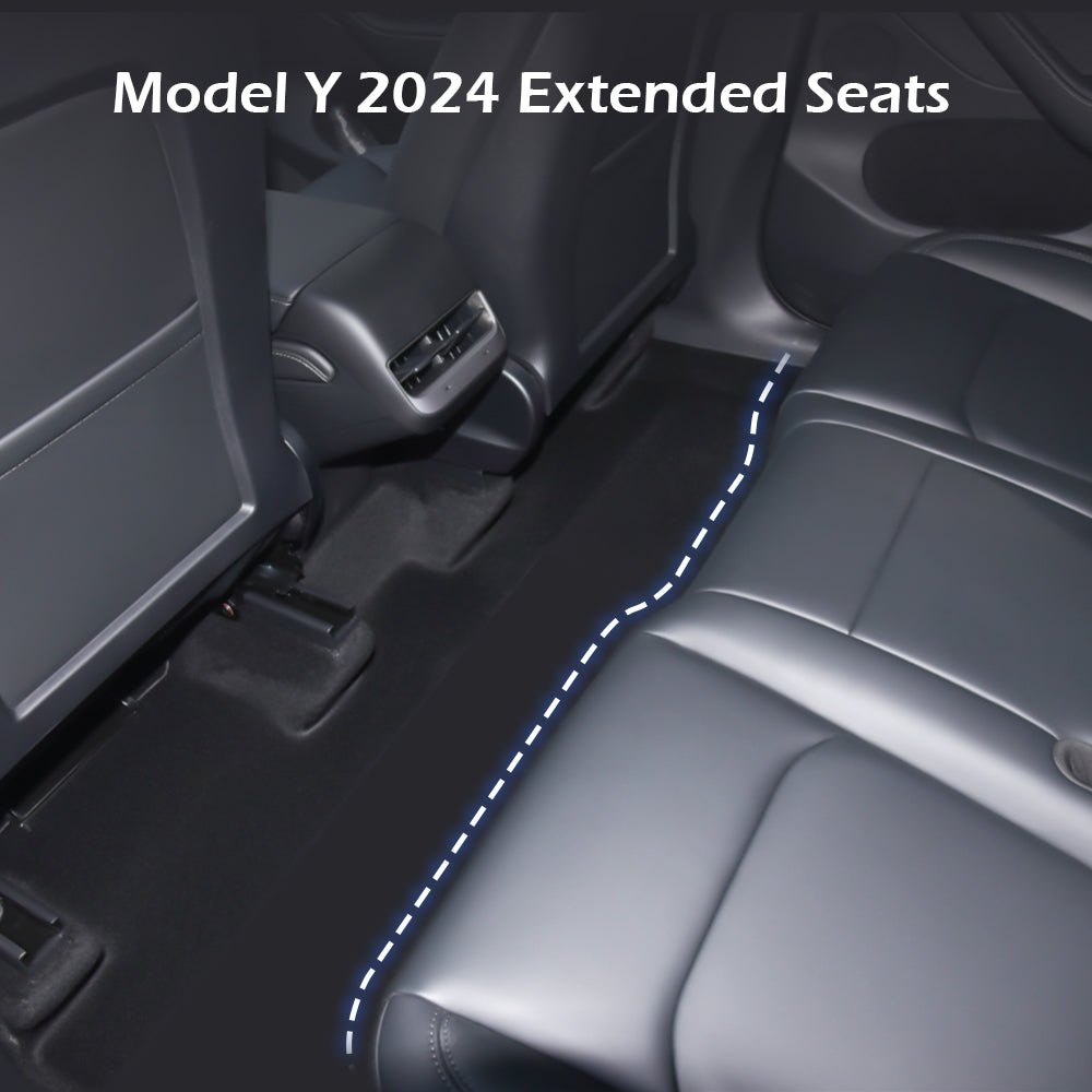 Nappa Leather Seat Covers Sets For Tesla Model 3 & Y 2017 - 2024 Model 3 Highland