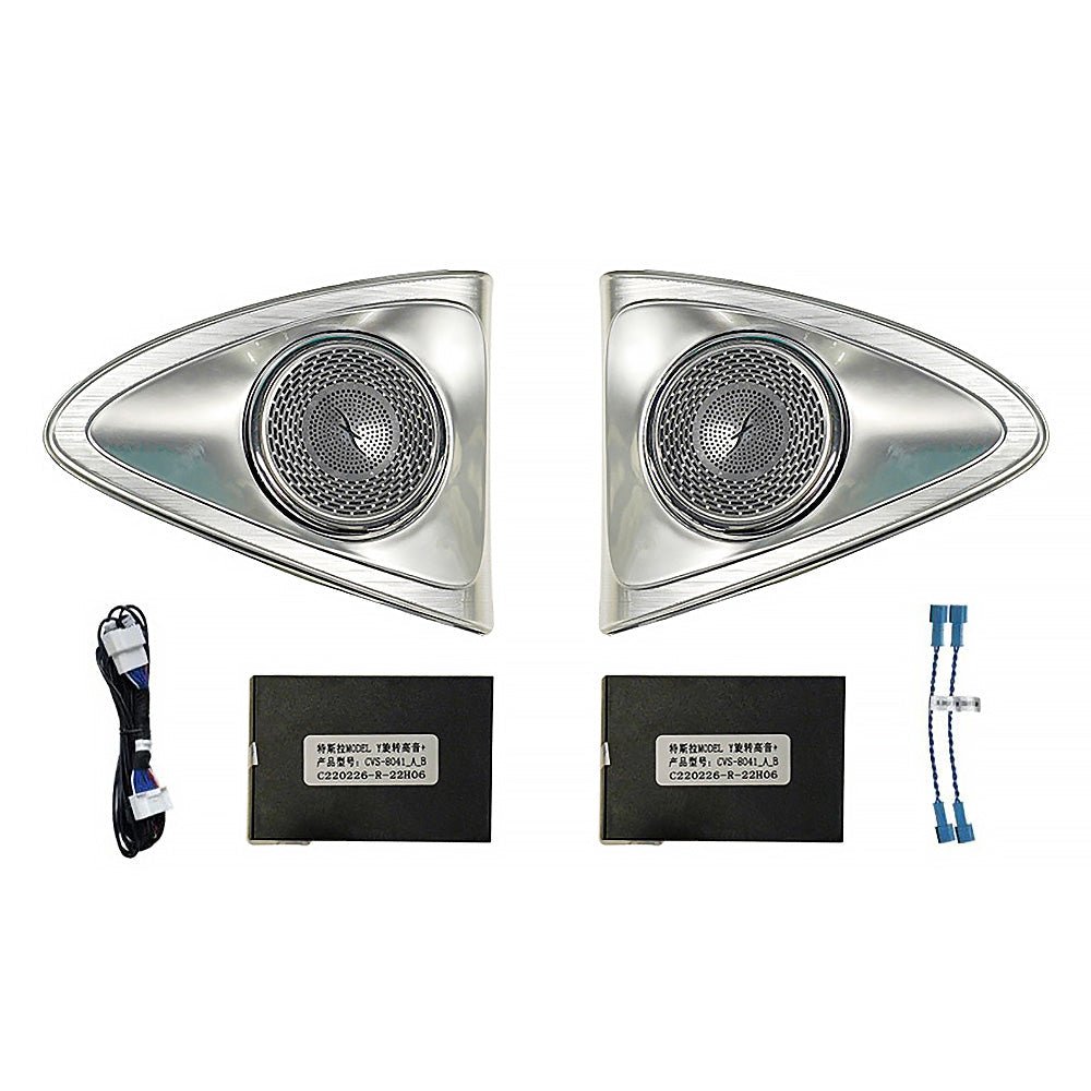 Tesla 4D Rotating Horn Front Door Speaker High - pitched Sound Speaker