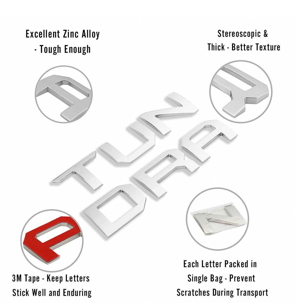 Toyota Tundra Emblem Tailgate Insert Chrome PT948 - 34220 - 02