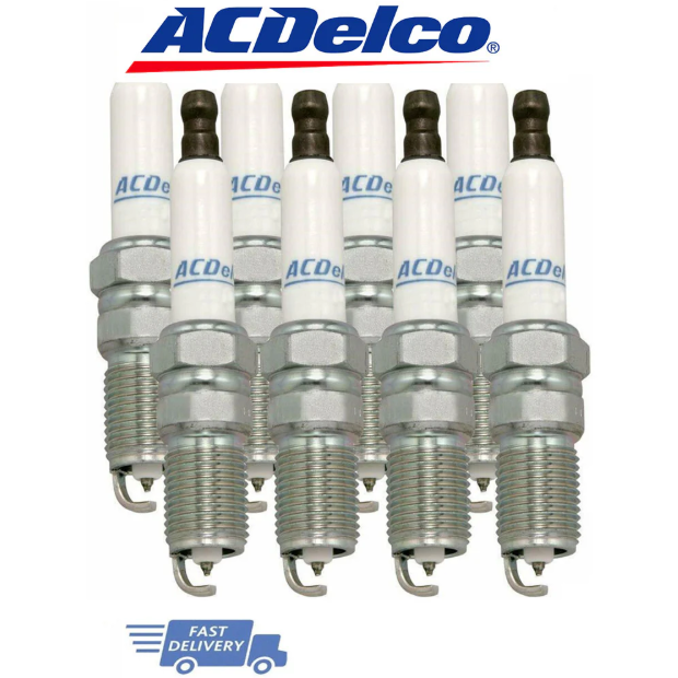 Chevrolet Buick Acdelco 41-962 Platinum Spark Plug 41962 19299585 8pcs