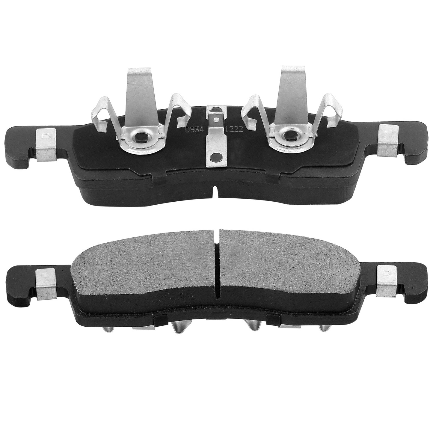 Geekstop Ceramic Front Brake Pads Kit 2003-2006 Ford Expedition, 2003-2006 Lincoln Navigator- 4pcs Front Left and Right- All Clips & Included