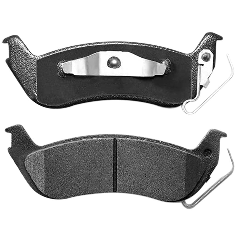 Geekstop Ceramic Rear Brake Pads Kit 2010-2011 Ford Ranger, 2003-2011 Lincoln Town Car, 2003-2011 Mercury Grand Marquis, 2003-2004 Mercury Marauder - 4pcs