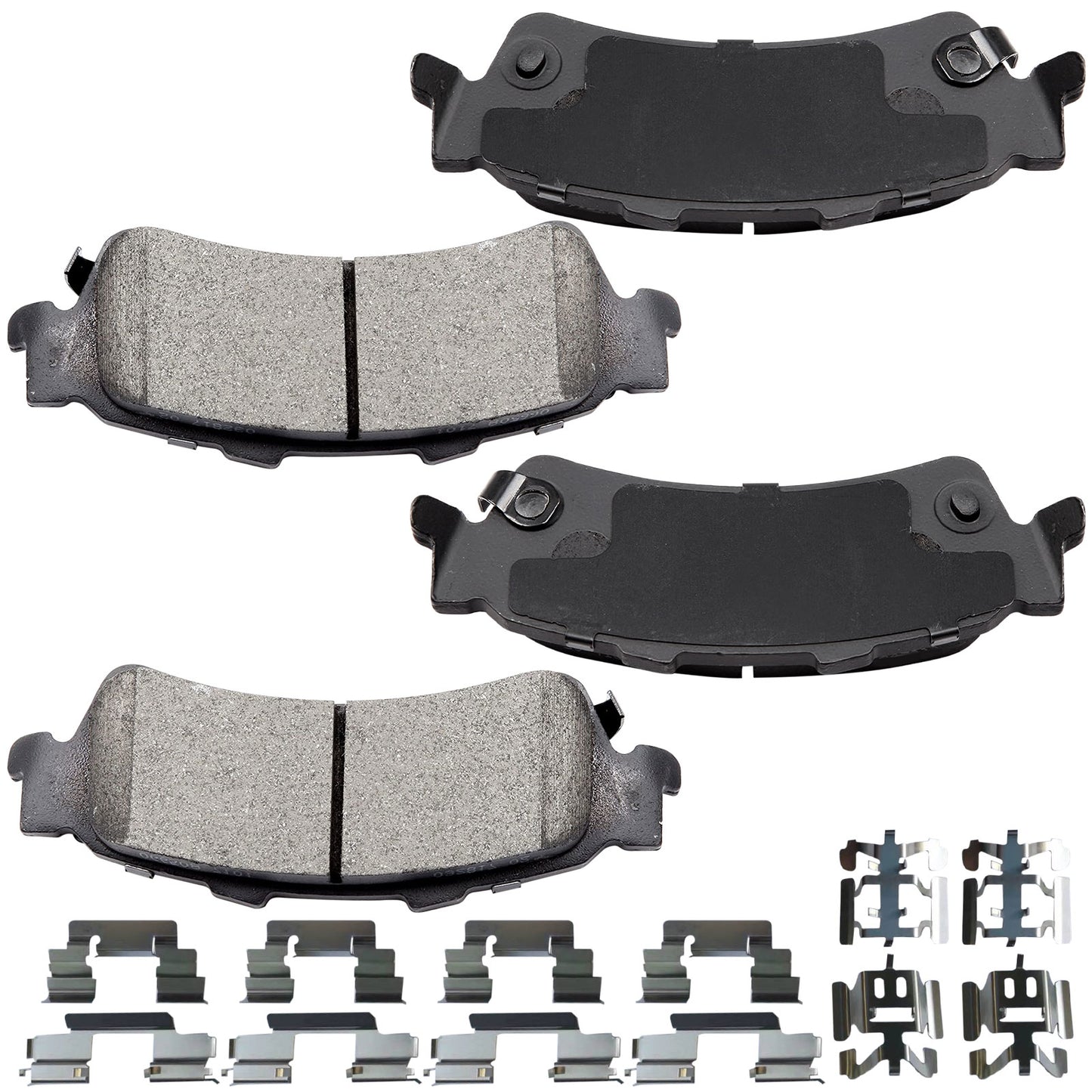 Escalade Chevy Silverado Sierra Yukon Tahoe REAR Ceramic Brake Pads