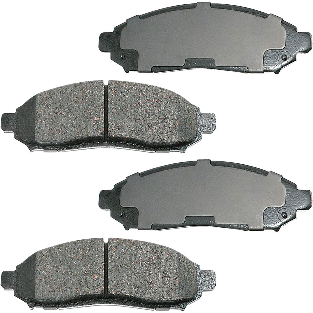Geekstop Ceramic Front Brake Pads Kit Nissan 2005-2020 Frontier/ 2005-2012 Pathfinder, 2005-2015 Xterra, 2009-2012 Suzuki Equator