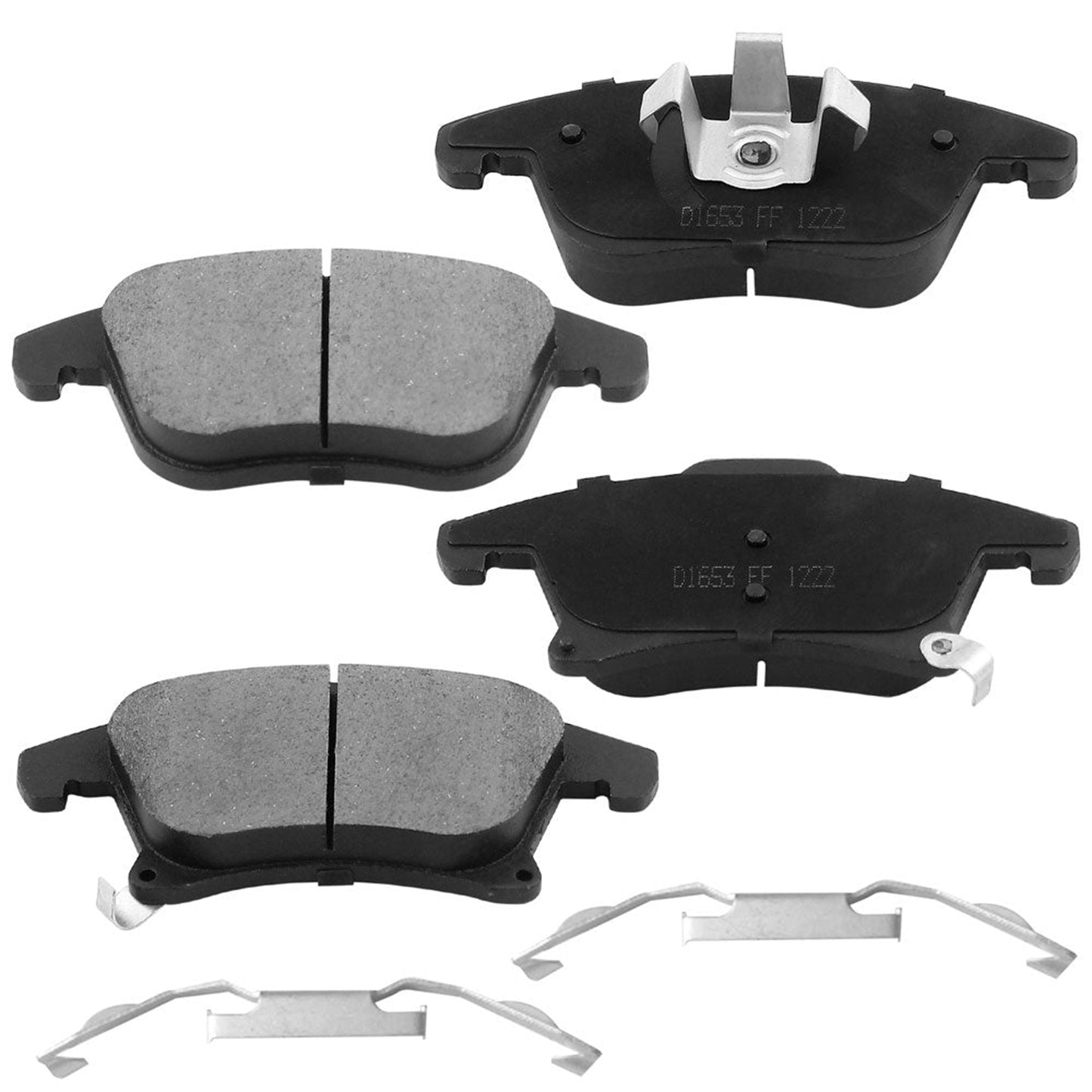 Ford Fusion Lincoln MKZ Front Premium Ceramic Disc Brake Pads
