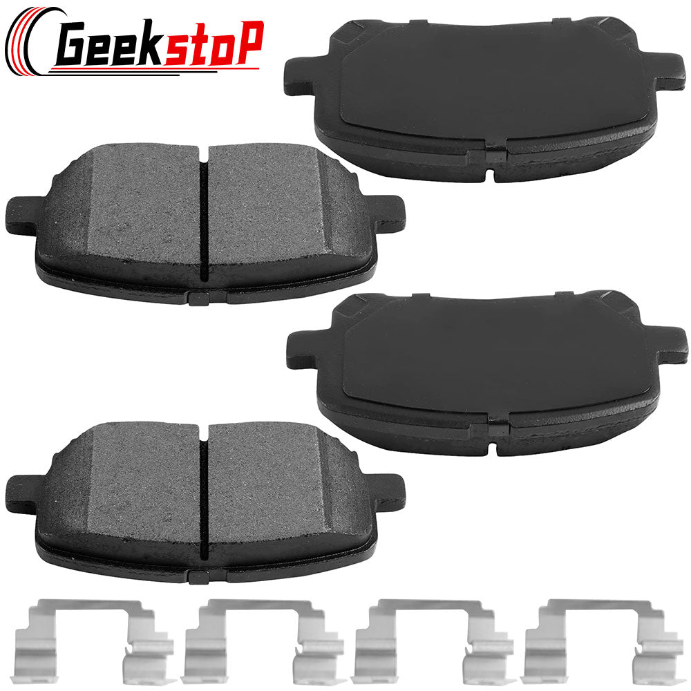 Geekstop Ceramic Front Brake Pads Kit 2003-2008 Pontiac Vibe/ Toyota Corolla/ Toyota Matrix - 4pcs
