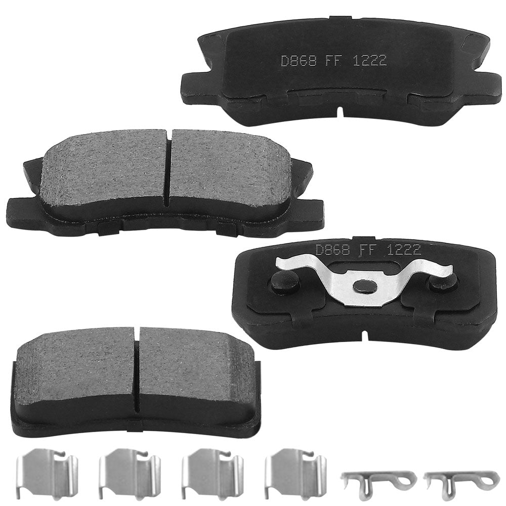 Jeep Compass Patriot Dodge Avenger Sebring Outlander Rear Ceramic Brake Pads