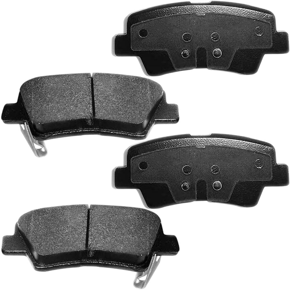 Geekstop Ceramic Rear Brake Pads Kit 2011-2014 Hyundai Sonata 2.4L & 2.0L Turbo, 2016 Kia Optima Hybrid,2014-2015 Kia Optima SX Turbo- 4pcs