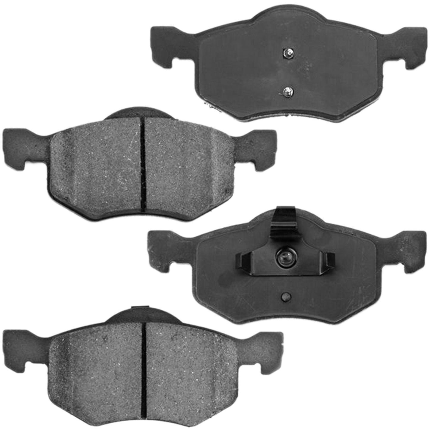Ford Mazda Tribute Mercury Mariner Front Ceramic Brake Pads Clips