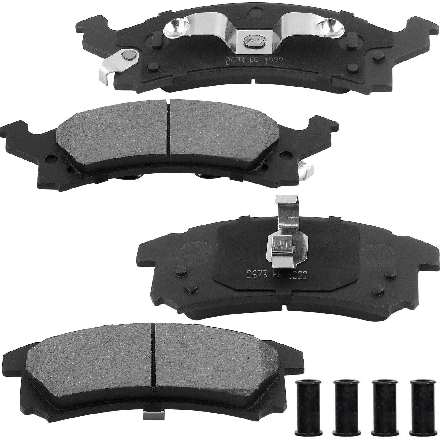 Buick Skylark Chevrolet Beretta Pontiac Grand am Front Ceramic Brake Pads
