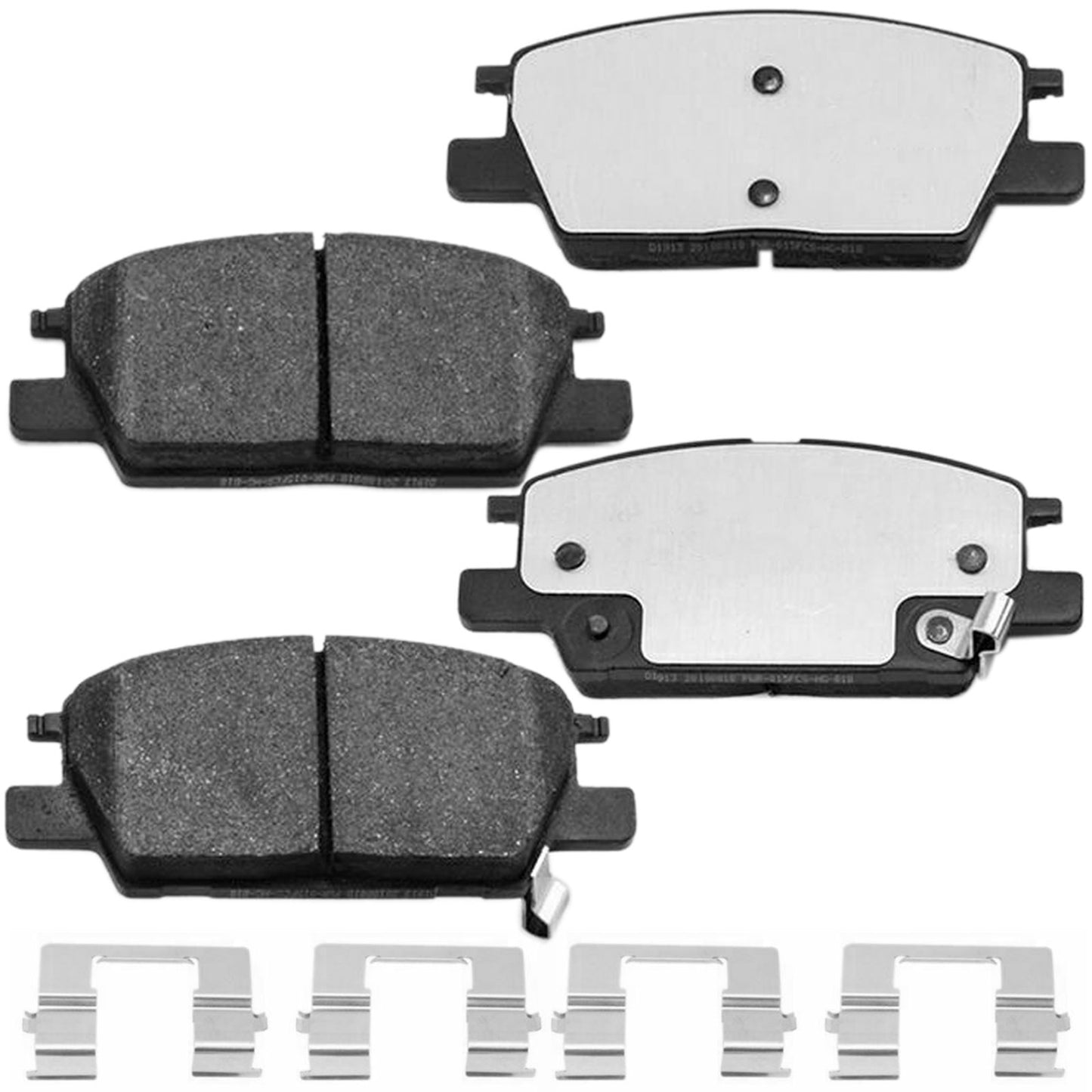 Chevrolet Malibu Buick Lacrosse Front Ceramic Brake Pads