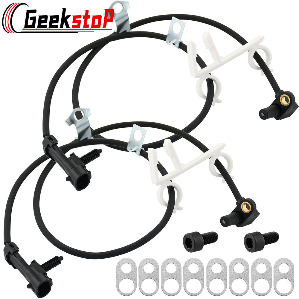 Geekstop Front ABS Sensor 1999-2000 Cadillac Escalade, Chevrolet 1995-2000 Tahoe,1995 K2500, GMC 1995-1999 Yukon, 1995 K2500 Suburban/ K2500