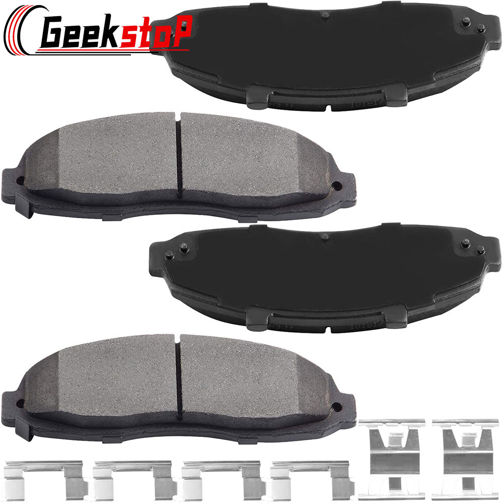 Ford F150 Front Ceramic Brake Pads Hardware