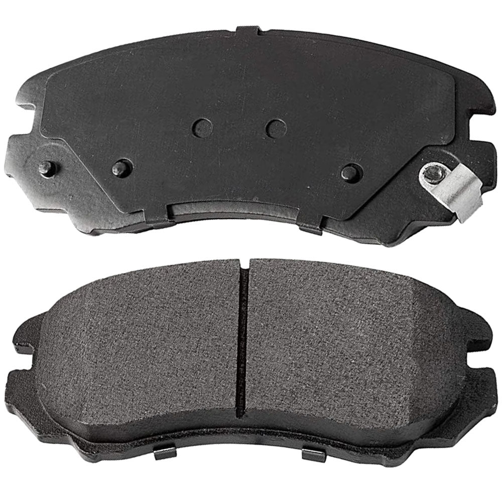 Geekstop Ceramic Front Brake Pads Kit 2007-2010 Hyundai Elantra, 2003-2005 Hyundai Sonata, 2006-2010 Hyundai Sonata, 2003-2010 Kia Optima, 2005-2010 Kia Sportage - 4pcs