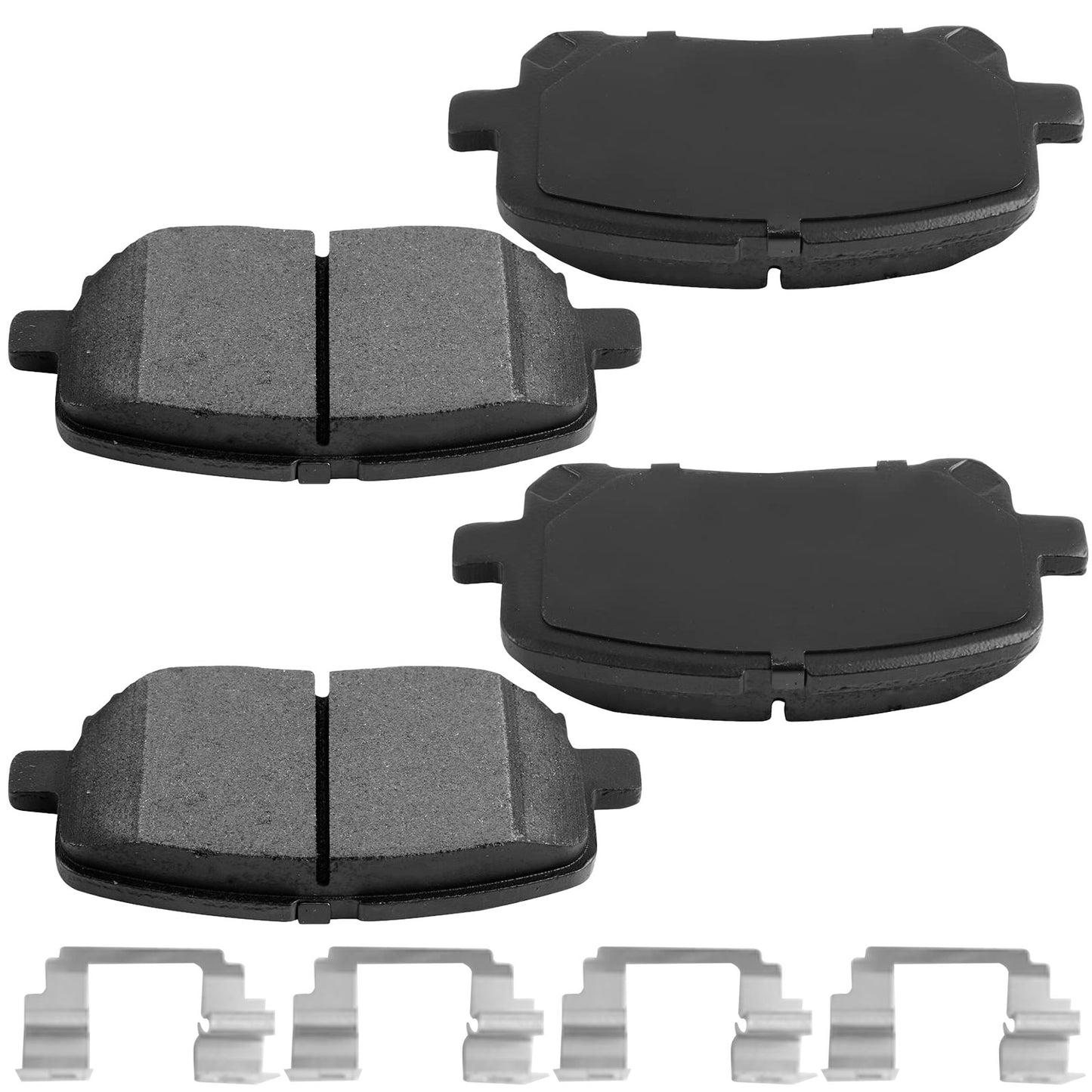 Geekstop Ceramic Front Brake Pads Kit 2003-2008 Pontiac Vibe/ Toyota Corolla/ Toyota Matrix - 4pcs