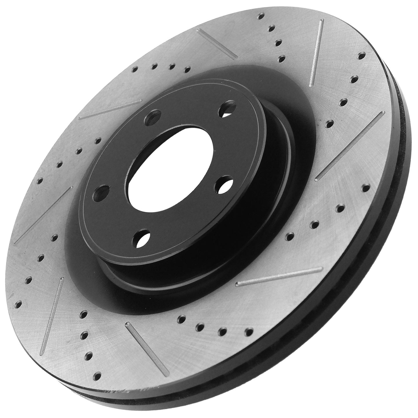 GEEKSTOP Drilled & Slotted Front Brake Rotors fits for Replacement for 2007 - 2008 Ford Edge (AWD), 2010 - 2014 Ford Edge, 2007 - 2009 Lincoln MKX (AWD), 2010 - 2015 Lincoln MKX
