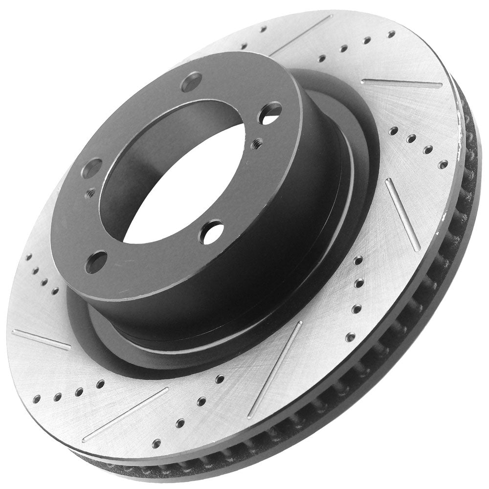 Toyota Tundra Sequoia Land Cruiser Lexus LX570 Front Drilled Brake Rotors