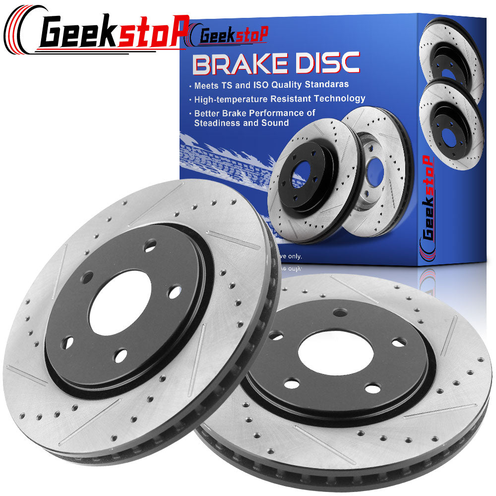 Chrysler Town Country Dodge Journey Front E-Coating Brake Rotors