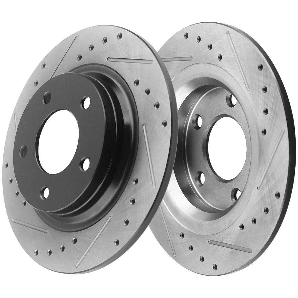 FORD EDGE LINCOLN MKX Front Brake Rotors Drill Slot