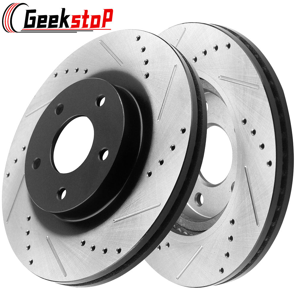 Jeep Commander Grand Cherokee Brake Kit Front Black Coat Brake Rotors
