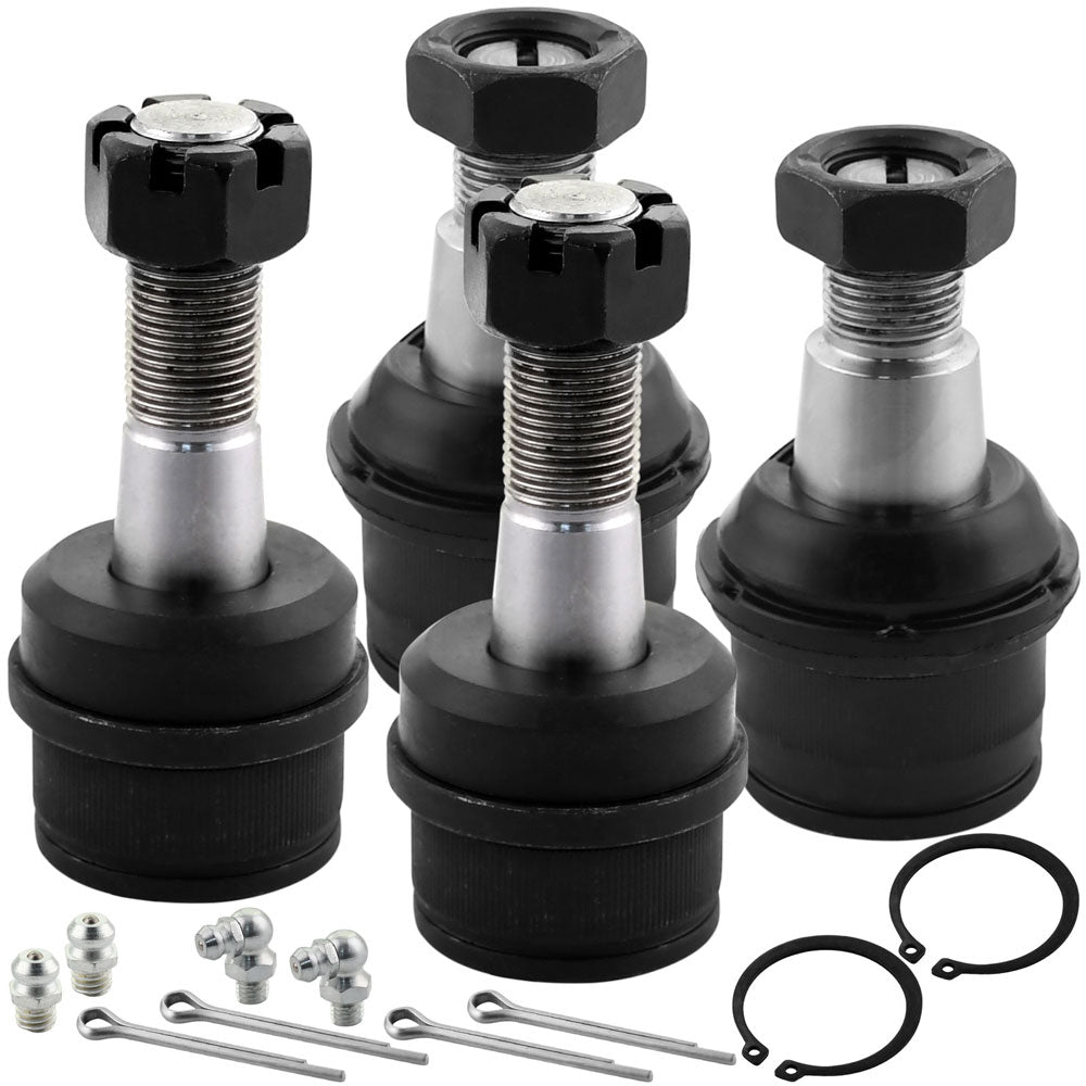 Geekstop 4WD Front Lower & Upper Ball Joints 94-99 Dodge Ram 2500 & 3500, Ford 92-97 F-350, 99-15 F-250 Super Duty, 00-05 Excursion