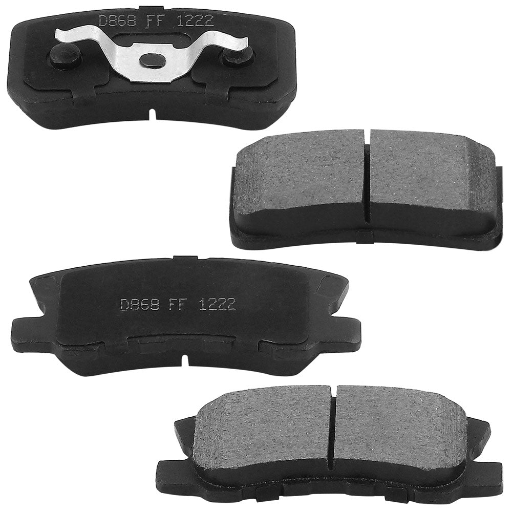 Jeep Compass Patriot Dodge Avenger Sebring Outlander Rear Ceramic Brake Pads