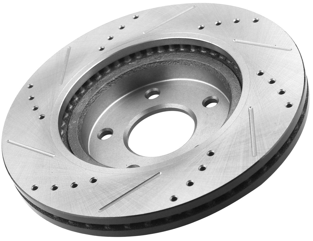 GEEKSTOP Drilled & Slotted Rear Brake Rotors + Ceramic Brake Pads Kit fits for 1998 - 2002 Chevrolet? Camaro, 1998 - 2002 Pontiac? Firebird - 305mm Vented Rear Brake Rotors - Aimco 55050, D750