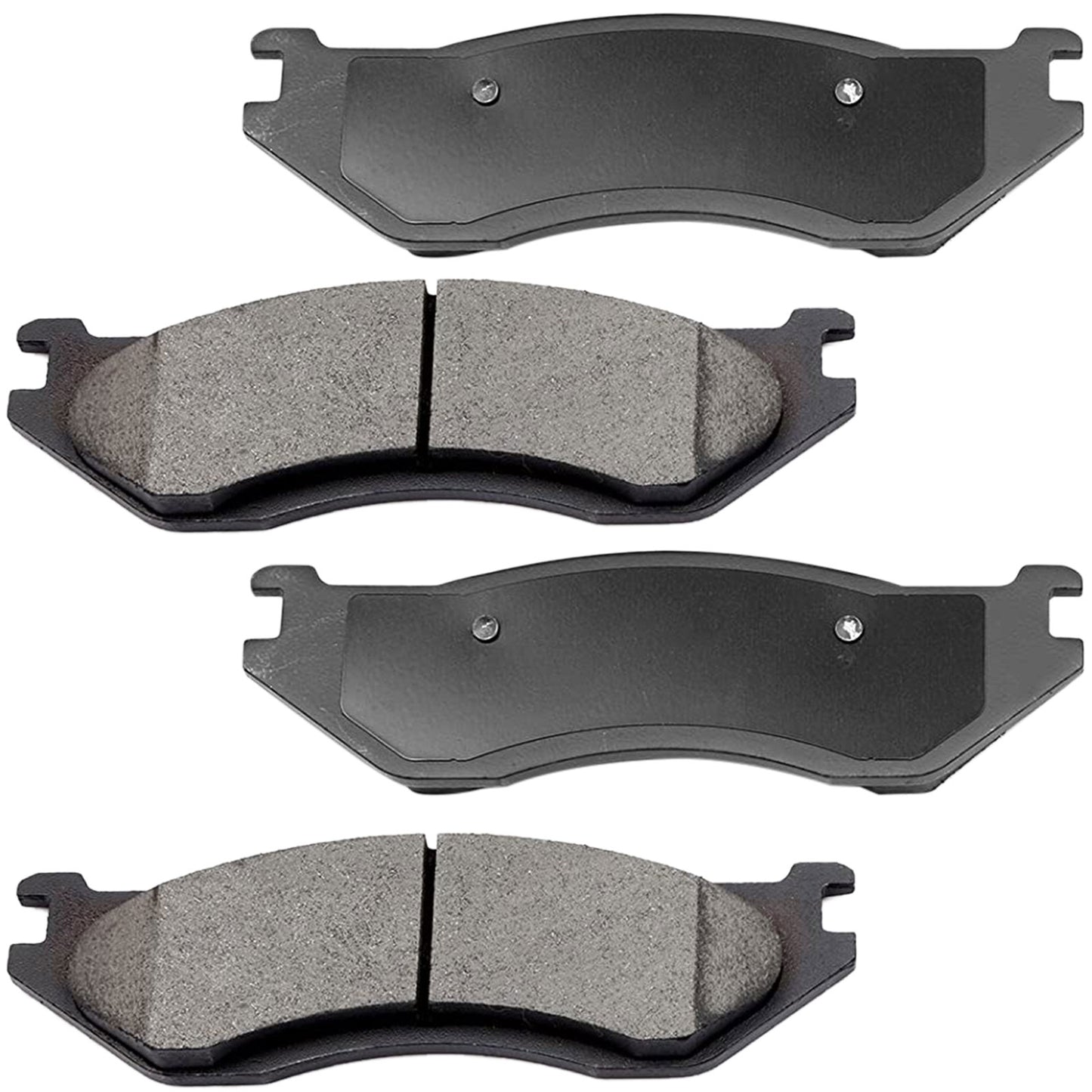 Geekstop Ceramic Front Brake Pads Kit 2003-2006 Dodge Durango, 2002-2005 Dodge Ram 1500 (Excluding SRT-10 Models), 2003 Dodge Ram 1500 Van - 4pcs