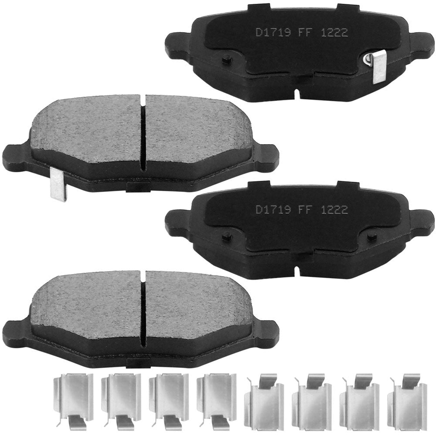 Dodge Grand Caravan NO HD Brake REAR Ceramic Brake Pads