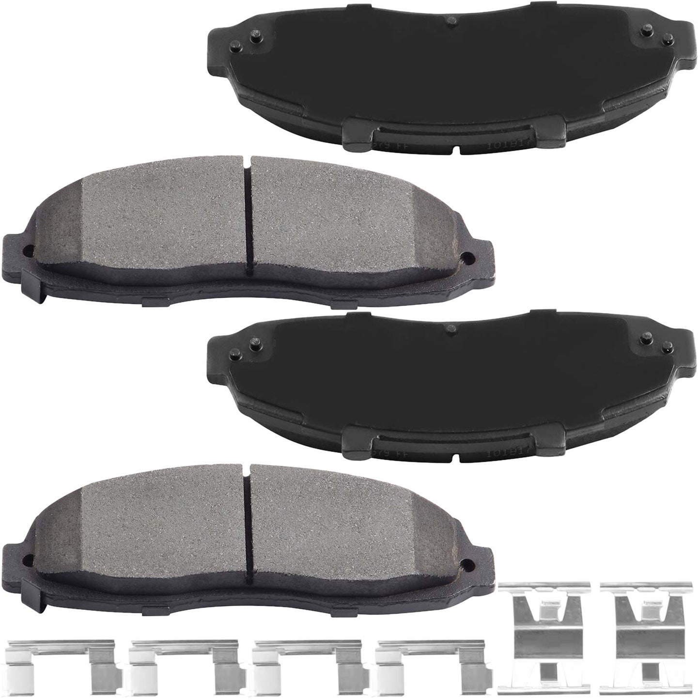 Ford F150 Front Ceramic Brake Pads Hardware