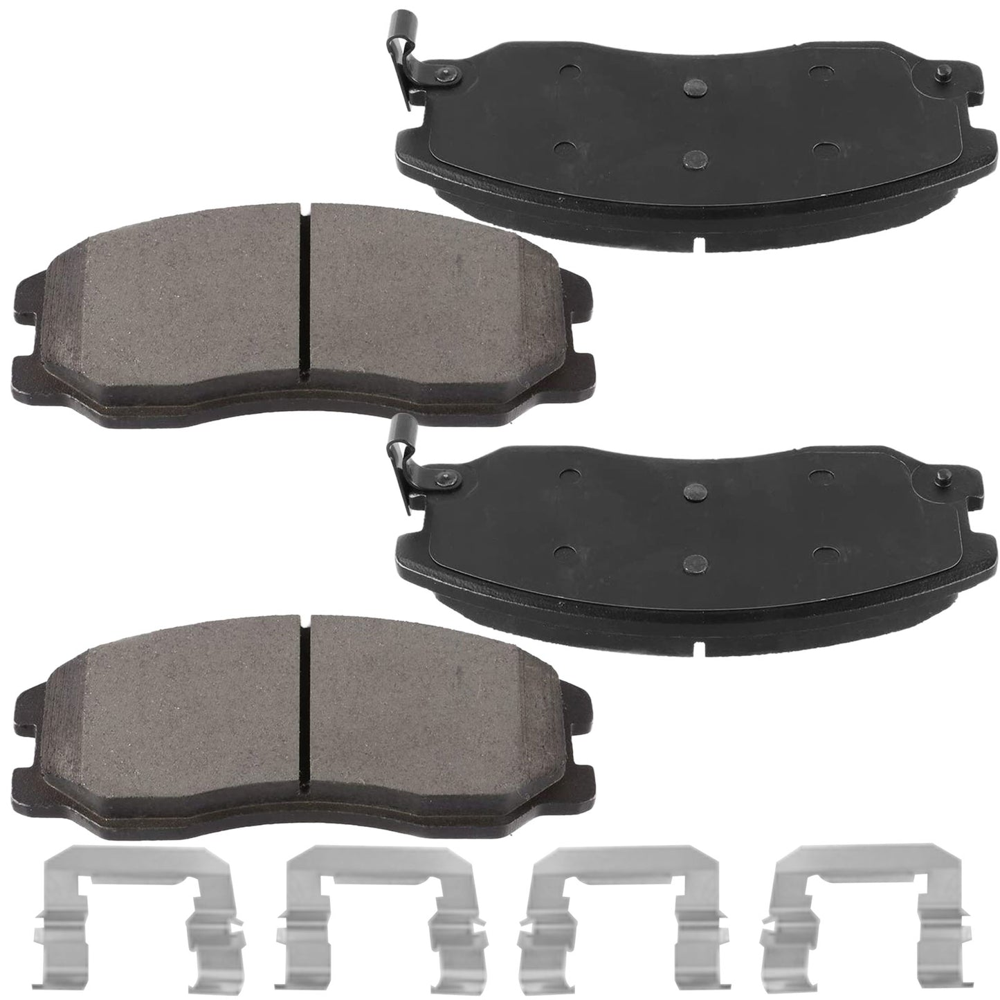 Geekstop Ceramic Front Brake Pads 2012-2015 Chevry Captiva Sport, 2007-2009 Chevrolet Equinox, Pontiac Torrent, Suzuki XL 2008-2010 Saturn Vue-7 - 4pcs