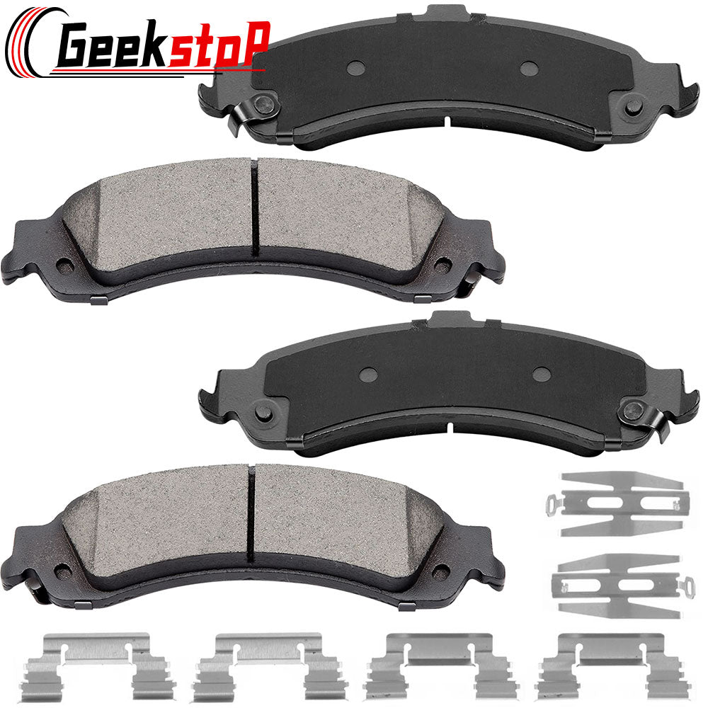 Chevy Silverado Sierra Suburban 1500 Tahoe Yukon Rear Ceramic Brake Pads