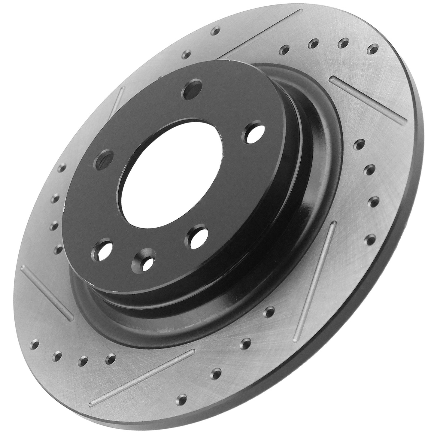Chevy Impala Buick Allure LaCrosse Pontiac REAR Drilled Brake Rotors
