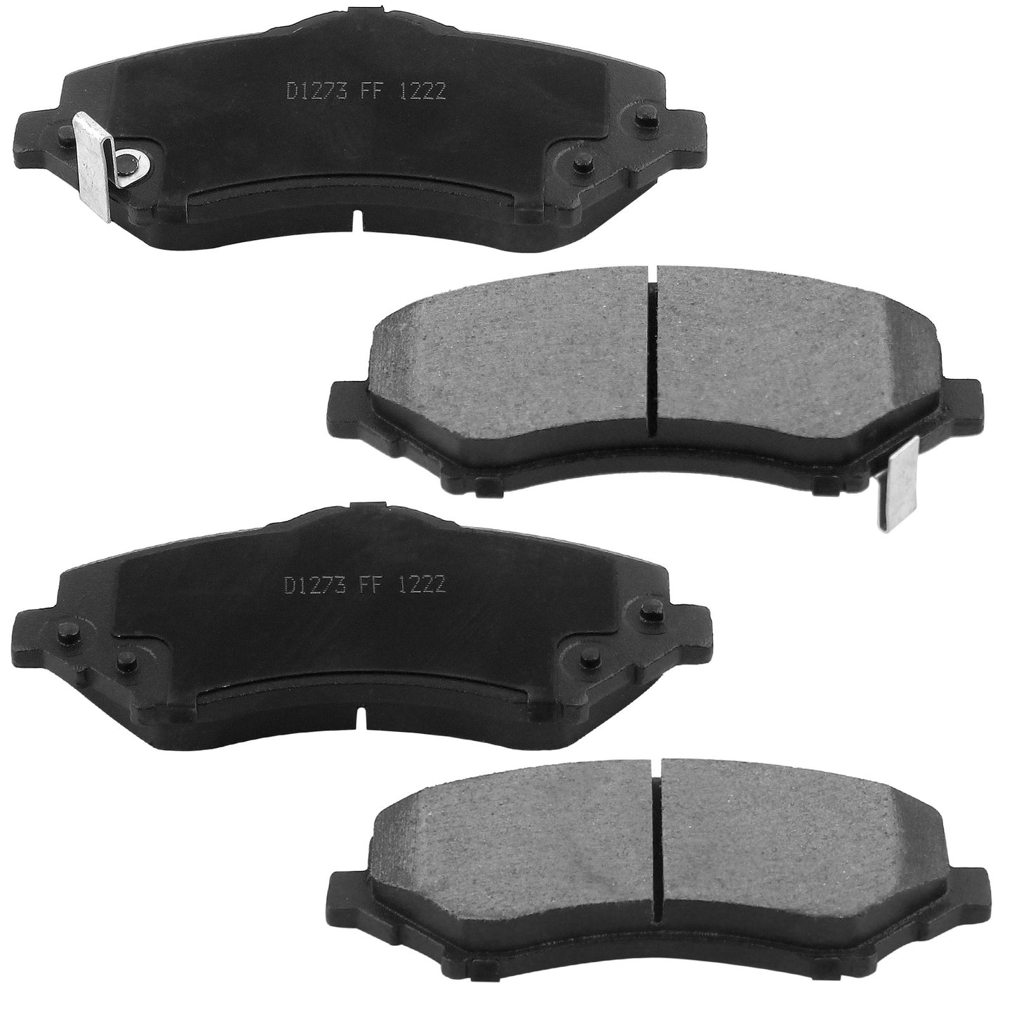 Chrysler, Dodge Grand Caravan, Jeep Wrangler (08-16) Front Ceramic Pads