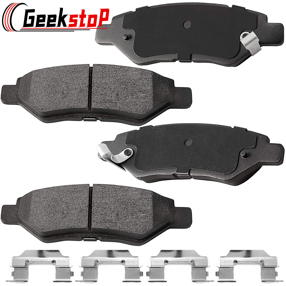 Cadillac CTS SRX Saab 9-4X Rear Ceramic Brake Pads
